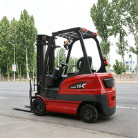 Schnelle Lieferung 1,5 Tonnen Kleiner Elektro-Gabelstapler Hubhöhe 3m-6m Lithium-Batterie AC-Motor Palettenhubwagen Stapler Gabelstapler Robust