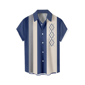 Chemises Hawaïennes Blanches pour Hommes, Personnalisables, en Matériaux Premium, Résistantes à l'Usure, pour les Loisirs - Product Image 4