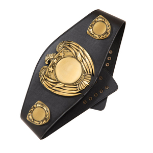 Cinturón de Lucha Libre Profesional de Cuero, Resistente, Transpirable, Cómodo, Personalizado, de Campeones Mundiales, en Oferta - Product Image 4