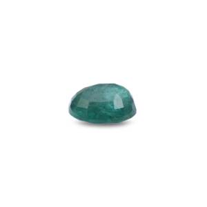 Loose Certified Zambian Emerald 4.66 Carat Trillion 7mm Synthetic Gemstone - Product Image 3
