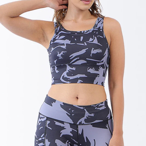 Sujetador Deportivo para Mujer, Sin Costuras, Cómodo, para Entrenamiento Físico, de Secado Rápido, para Correr, Gimnasio, Yoga, Acolchado, Ligero - Product Image 6