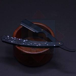 Navaja de Afeitar Recta de Acero Inoxidable Reutilizable de Alta Calidad, Elegante y con Estilo - Product Image 1