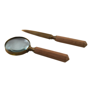 Nueva Tendencia: Lupa de Madera Ideal para Leer Periódicos y Decoración de Mesa, Instrumentos Ópticos - Product Image 2