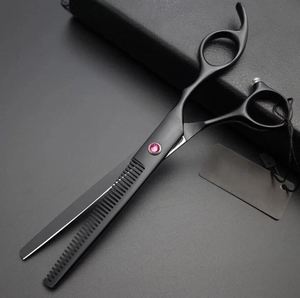 Ciseaux de coiffure professionnels de 7 pouces, design dragon, ciseaux de coupe de cheveux pour salon de coiffure, pour droitiers, utilisation humide/sèche - Product Image 1