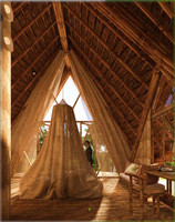 No 01 Bungalow moderne personnalisé de luxe 68m2 Maison préfabriquée écologique Vietnam 100% Conteneurs en bambou 20FT 40FT Offre Spéciale d'extérieur