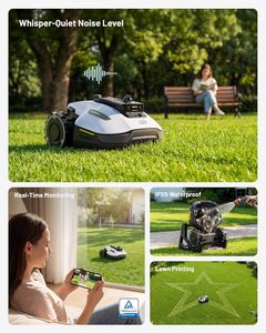 Cortacésped Robótico Inalámbrico YUKA Mini 2 800, para Terrenos de hasta 800 m², Navegación de 360° con LiDAR - Product Image 3