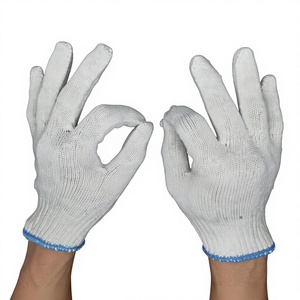 Guantes de algodón de seguridad para el trabajo fabricados en Vietnam para los mercados globales - Product Image 1
