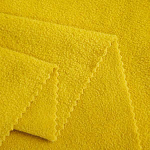 Tela de Forro Polar 100% Poliéster de 190 GSM con Doble Cara Cepillada, Venta al Por Mayor Directa de Fábrica, para Ropa Deportiva de Niños y Niñas - Product Image 1