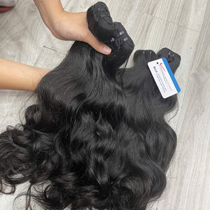 Extensiones de Cabello Natural Ondulado Más Vendidas, Cabello Humano Vietnamita Virgen con Cutícula Alineada, Sin Caída, Sin Enredos - Product Image 5
