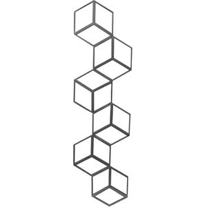 Moderno Estante para Vino Hexagonal de Metal, Soporte de Vino Independiente para Encimera con Capacidad para 11 Botellas, Acabado Dorado Elegante, Diseño Geométrico de Panal - Product Image 4