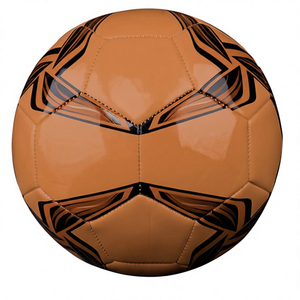 Senston Durable PU <b>Leather</b> <b>Football</b> Size 4/5 Thermal Bonded Official Match Training Ball Adults 430g Weight Futsal Use Made - Product Image 1
