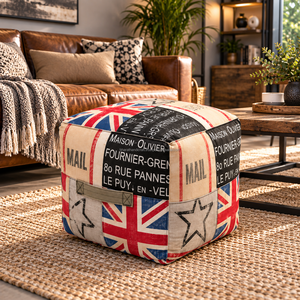 Elegant Modern Ottoman With Spacious Design For Living Room Decor And Comfortable Home Interior Enhancement From India - Product Image 2