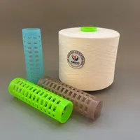 Fil de polyester vierge 100% à haute ténacité, fibre courte, pour la fabrication de fils à broder et à coudre