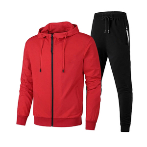 Survêtements pour hommes avec logo personnalisé, 100 % coton molletonné, ensemble de jogging chaud de haute qualité, plusieurs couleurs, unisexe - Product Image 1