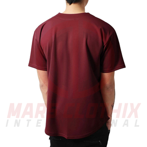 เสื้อเบสบอลแบบมีกระดุมติด ปักชื่อ โลโก้ และหมายเลขได้ตามสั่ง ขายส่งราคาถูก สำหรับทีมกีฬา เหมาะสำหรับทุกเพศ - Product Image 2