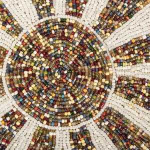 Elegant Handmade Beaded Embroidered Placemats Luxury <b>Table</b> Mats for Dining Room Wedding Reception <b>Party</b> and Event <b>Decor</b> - Product Image 2