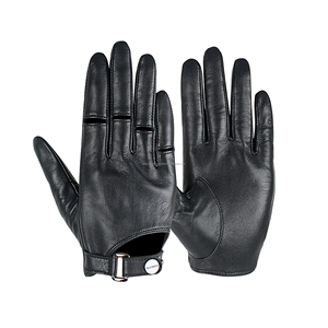 Gants de moto en cuir respirants, gants de sport et de course, cuir véritable souple, prix usine - Product Image 1