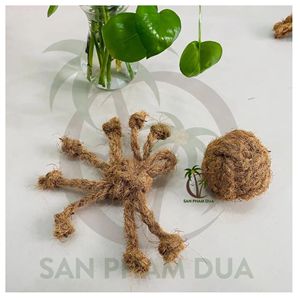 Juguete Ecológico para Perros de Cuerda de Cáscara de Coco Natural, Producto Interactivo para Masticar, Envío Inmediato - Product Image 6