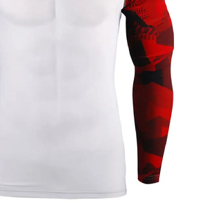 High Grade <b>Athletic</b> Custom Sublimation Rash Guard Lightweight Moisture Control Comfortable Fit Factory Supply - Product Image 5