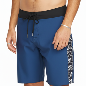 Short de bain décontracté pour homme avec logo personnalisé, motif léopard, séchage rapide, en maille, pour la plage, l'été, la gym et l'entraînement - Product Image 1
