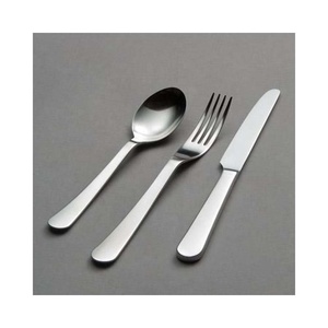 Mango simple y hermoso con juego de cubiertos de vajilla de lujo para el hogar del hotel pulido de plata Juego de cubiertos elegante - Product Image 5