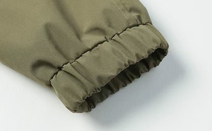 Custom Company Windproof Eco-Friendly Hiking Coat AOutdoor Waterproof <b>Canvas</b> Softshell Nylon Zipper Stand Front Men Winter - Product Image 5