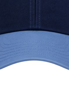 Manufacturer Custom <b>Navy</b> Blue And Baby Blue Two Tone <b>Baseball</b> <b>Cap</b> Adjustable Unisex Cotton Sports Outdoor Casual Fashion Hat <b>Cap</b> - Product Image 6