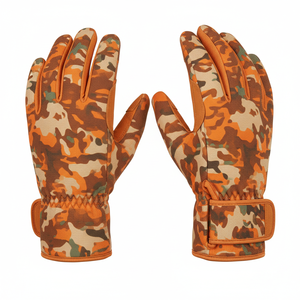 Gants de chasse en cuir respirants et imperméables de haute qualité à prix raisonnable et au design personnalisé - Product Image 4