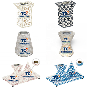 Brûleur d'encens en nacre écologique fait à la main pour le Ramadan et l'Aïd expédition rapide emballage en carton fournisseur du Vietnam - Product Image 2