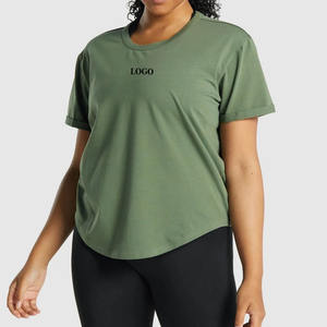 T-shirt décontracté classique pour femme, coupe ample moderne, élégant et tendance, style urbain décontracté - Product Image 5