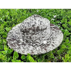Leather Cowboy <b>Hat</b> <b>Western</b> Cowboy Style Soft Leather Comfortable Fit Stylish Everyday Use - Product Image 2