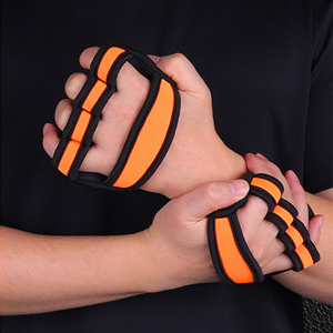 Almohadillas Premium para Proteger la Palma de la Mano, Agarre para Levantamiento de Pesas, Correas Ajustables para Muñeca para Levantamiento de Pesas - Product Image 3