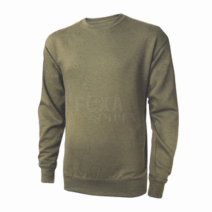 Free Sample Men's Winter Crewneck Sweatshirt Long Sleeve Fleece Lined Pullover Casual Warm Stylish Wear <b>Perfect</b> <b>Fit</b> for Sale - Product Image 4