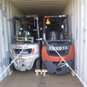 Used Japanese Forklift 1.5t 3.0t Diesel <b>Gasoline</b> Electric Outdoor for Nissan Komatsu TCM Mitsubishi Two Stage UF-71 1070mm - Product Image 6