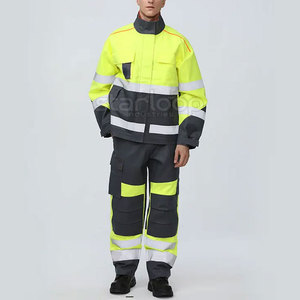 Nuevo uniforme de trabajo personalizado de alta visibilidad, uniforme de seguridad reflectante para el trabajo. - Product Image 4