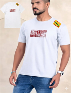 เสื้อยืดผู้ชายผ้าฝ้าย 100% พิมพ์ลาย DTF/DTG คุณภาพสูง ดีไซน์ล่าสุด เป็นมิตรต่อสิ่งแวดล้อมและกันยับ จากซัพพลายเออร์บังกลาเทศ - Product Image 1