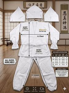 Premium Quality Cheapest Rates Ninja Suit for Online Sale Latest Design Top Quality Fighting Training Wear Ninja Suit For Unisex - Product Image 3