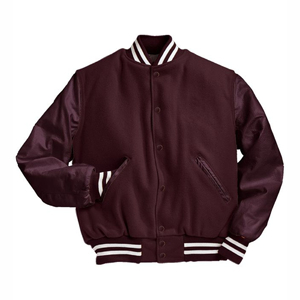 Men's College Varsity <b>Jackets</b> Custom Logo New Designs-Plain Canvas Letterman Varsity <b>Jacket</b> for Men Front Placement-Wholesale - Product Image 6