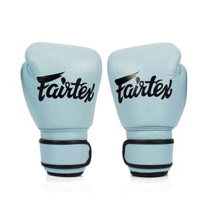 Guantes de Boxeo Fairtex de Piel Auténtica de Primera Calidad, con Correa Ajustable, para Entrenamiento de Muay Thai y Deportes de Combate - Product Image 6