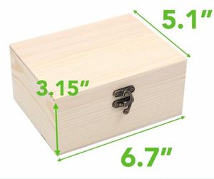 <b>Rustic</b> Pine <b>Wood</b> Love Theme Gift Box with Polished Finish for Tabletop Decor Jewelry Storage & Precious Keepsakes-Model A/C 523 - Product Image 4