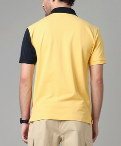 Polo à manches courtes pour homme, couleurs contrastées, style streetwear estival, décontracté, tendance, vente en gros OEM, directement de l'usine - Product Image 5