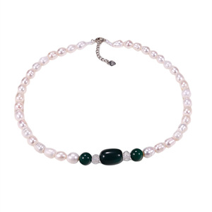 Collar de Perlas de Agua Dulce de 4-4.5mm de Zhuji al por Mayor para Mujer, Cadena de Clavícula con Hebilla de Oro de 18K, Collar de Perlas Pequeñas de Moda - Product Image 5