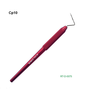 เครื่องมือสำรวจฟันแบบปลายเดี่ยว CP12  ออกแบบตามหลักสรีรศาสตร์ ได้รับการรับรองมาตรฐาน CE ระดับ I ผลิตจากสแตนเลสโดย Roboz Tech ประเทศปากีสถาน - Product Image 1