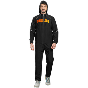 Breathable Design Zip Closure Casual Long Sleeves Hooded Collar Nylon/Polyester <b>Jacket</b> <b>Men's</b> Winter Windbreaker Anorak <b>Jacket</b> - Product Image 1