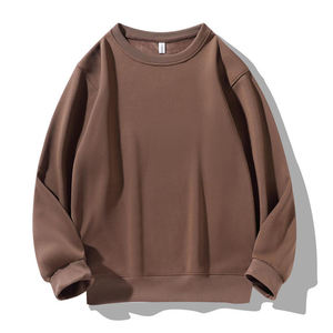 เสื้อสเวตเชิ้ตผ้าฝ้ายสั่งทำ ขายส่ง ผู้ผลิต OEM ผู้จัดจำหน่าย เสื้อคอกลมผ้าฟลีซ ผลิตภัณฑ์แบรนด์ส่วนตัว ผลิตจำนวนมาก - Product Image 2