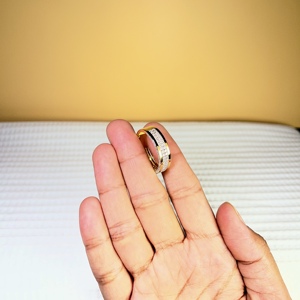 Anillo de Diamantes de Corte Brillante Redondo para Hombre, Certificado IGI, Cultivado en Laboratorio, Oro Amarillo de 14k, Regalo de Compromiso y Aniversario, Estilo Clásico - Product Image 4