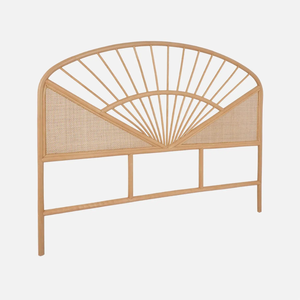 Tête de lit en rotin de haute qualité, tressée à la main, style bohème, réalisée par des artisans qualifiés du Vietnam, prix de gros. - Product Image 1