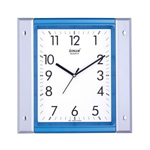 นาฬิกาแขวนผนังไม้คุณภาพส่งออก นาฬิกาควอตซ์แบบเงียบ สำหรับบ้าน ห้องนั่งเล่น สำนักงาน ราคาสมเหตุสมผล - Product Image 1