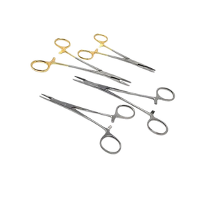 Portaagujas Olsen Hegar, Tijeras de Carburo de Tungsteno, Instrumento Quirúrgico Combinado, Punta Recta Dentada, Aprobado por ISO - Product Image 2