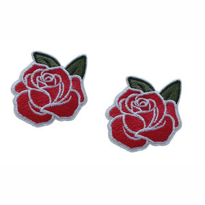 Square Embroidery Patch <b>Iron</b> <b>On</b> Embroidered Patches Twill Fabric <b>Badge</b> for Clothing Hats Bags Wholesale Washable Heat Transfer - Product Image 2